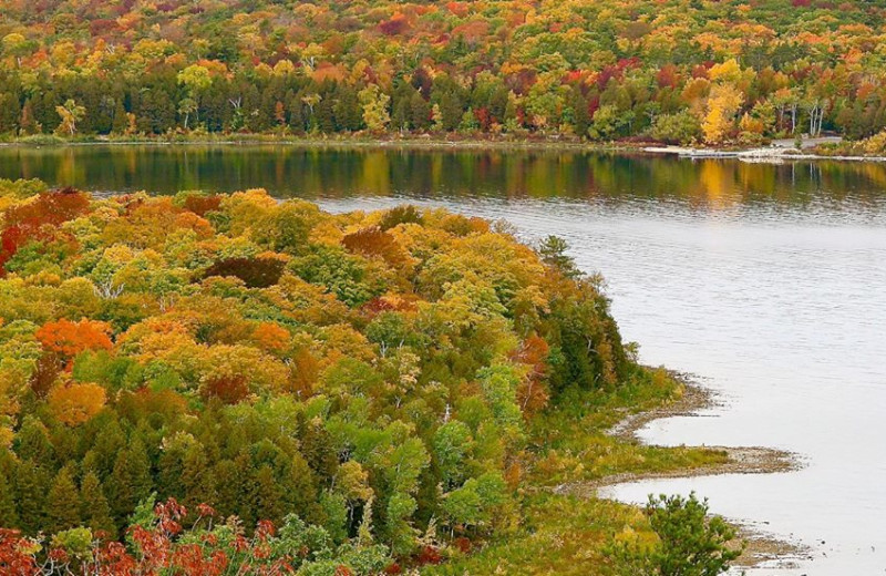 Fall at Baileys Harbor Yacht Club Resort