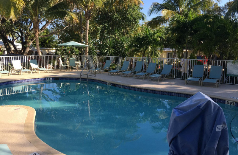 Outdoor pool at Coconut Bay Resort.