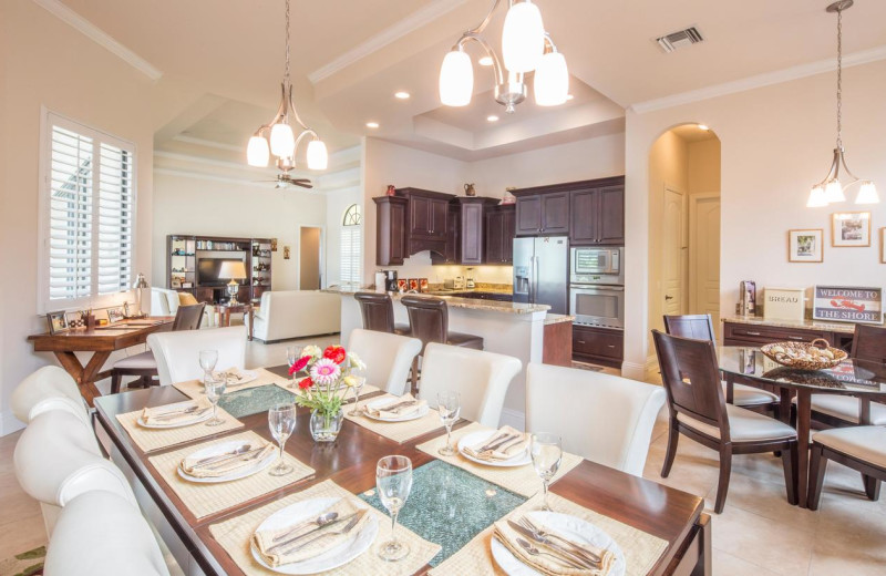 Rental kitchen at CNE Vacation Rental.