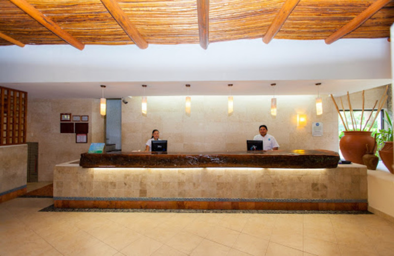 Front Desk at Casa del Mar Cozumel Hotel & Dive Resort