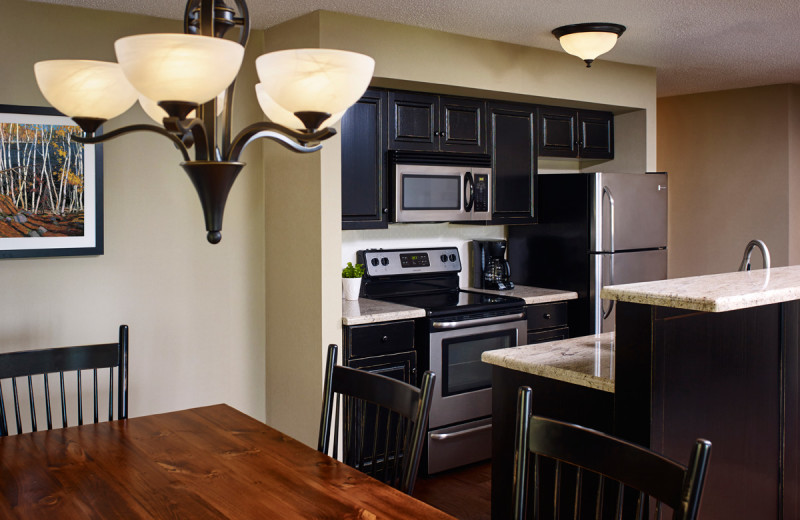 Guest kitchen at Deerhurst Resort.