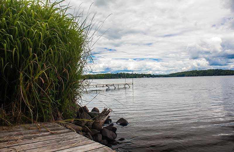 Lake view at White Manor Resort.