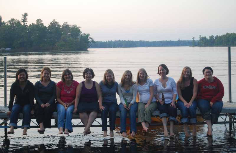 Groups at Woodland Beach Resort.