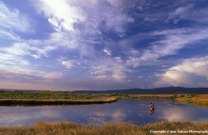 Fishing at Bar N Ranch.