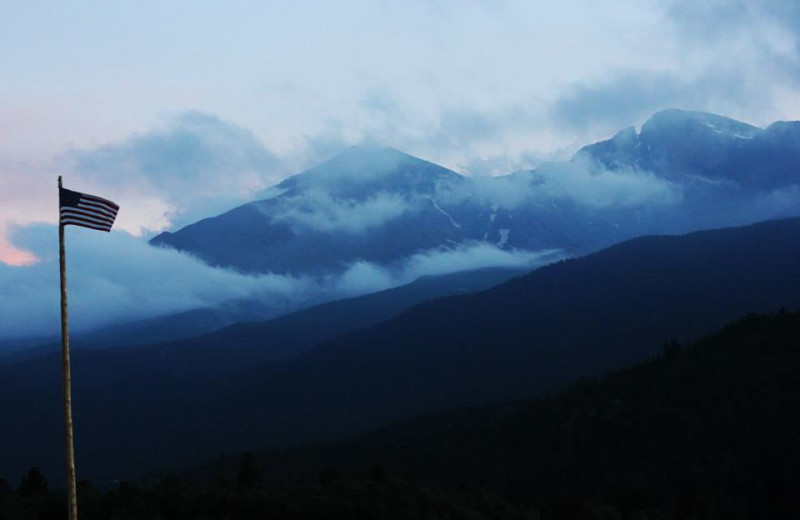 View of the mountains at Wind River Ranch
