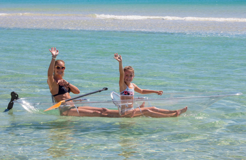 Kayaking at Paradise Properties Vacation Rentals & Sales.