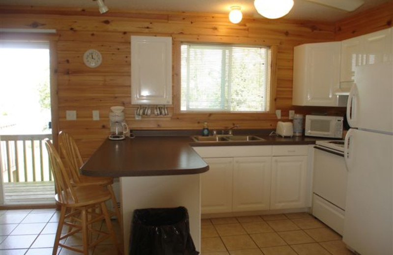 Cabin Interior at Ice Cracking Lodge & Resort 