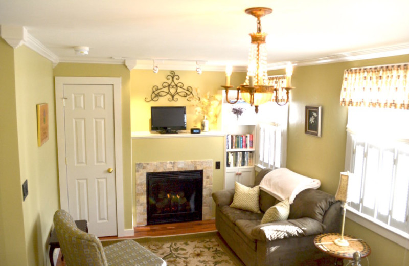 Guest room at The Bell House Inn.