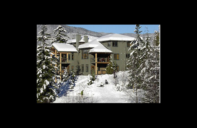 Exterior view of Alpine Vacation Whistler Accommodation.