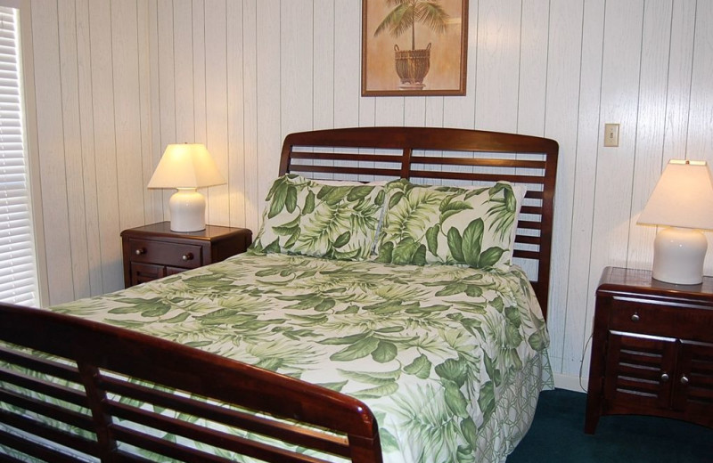 Rental bedroom at Anchor Vacations, Inc.