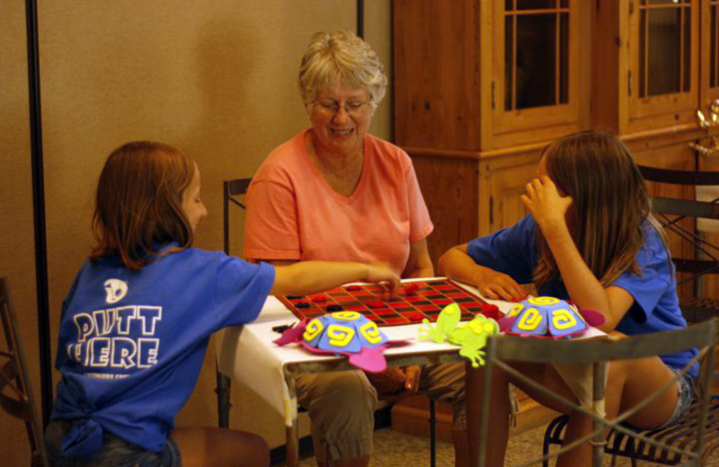 Family Week arts and crafts at Greenhorn Creek Resort.