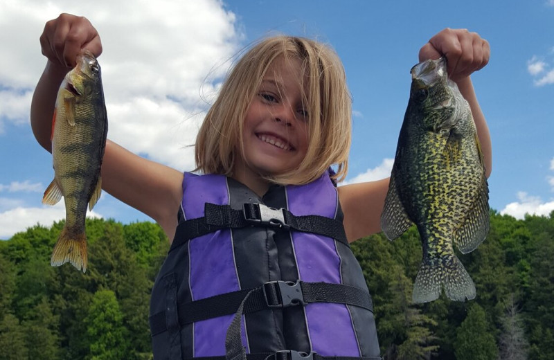 Fishing at Wilderness Bay Lodge and Resort.