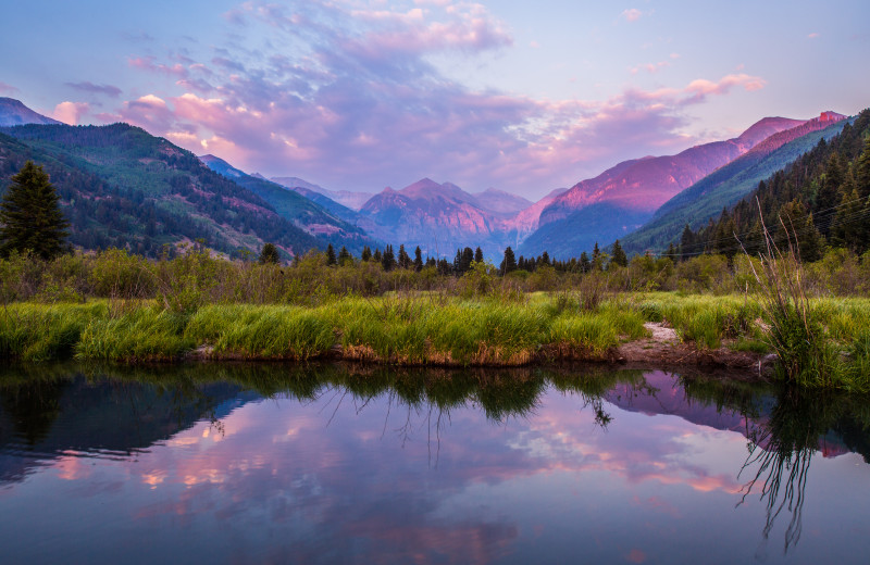 Tremendous Mountain Views as Hotel Columbia