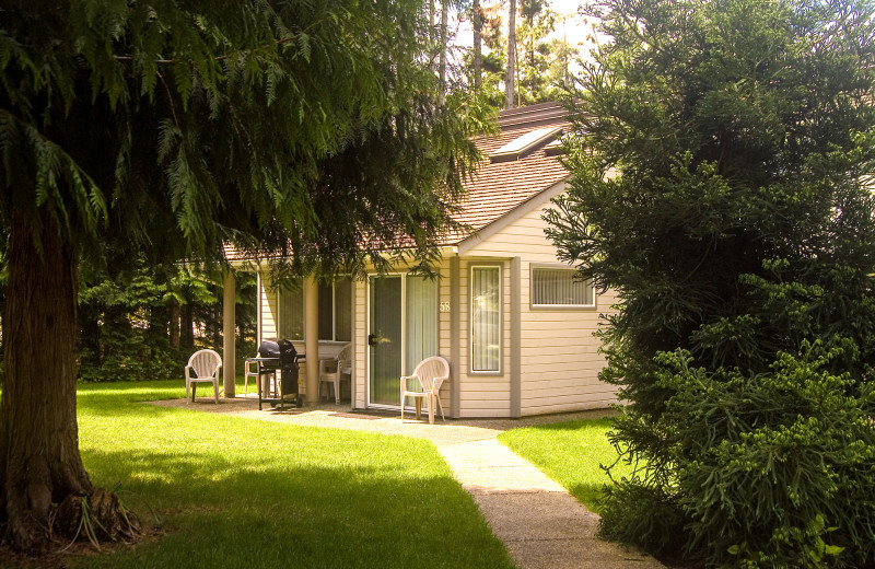 Exterior view of Ocean Trails Resort.