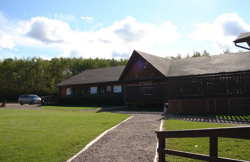 Exterior view of Greenwater Fisherman’s Cove Resort.