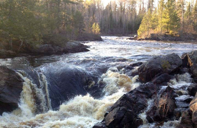 Vermilion Falls at Nelson's Resort.