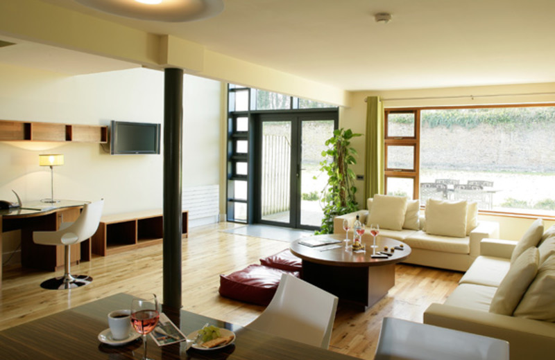 Living room in Unit at Castlemartyr.