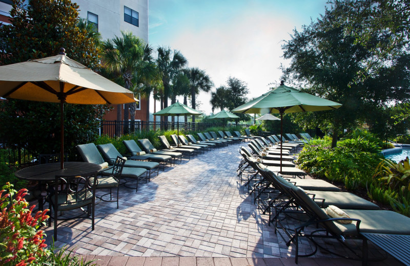 Patio at Holiday Inn Club Vacations at Orange Lake Resort.