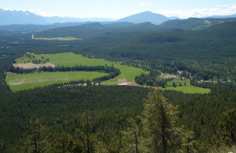 Aerial View of Three Bars Ranch