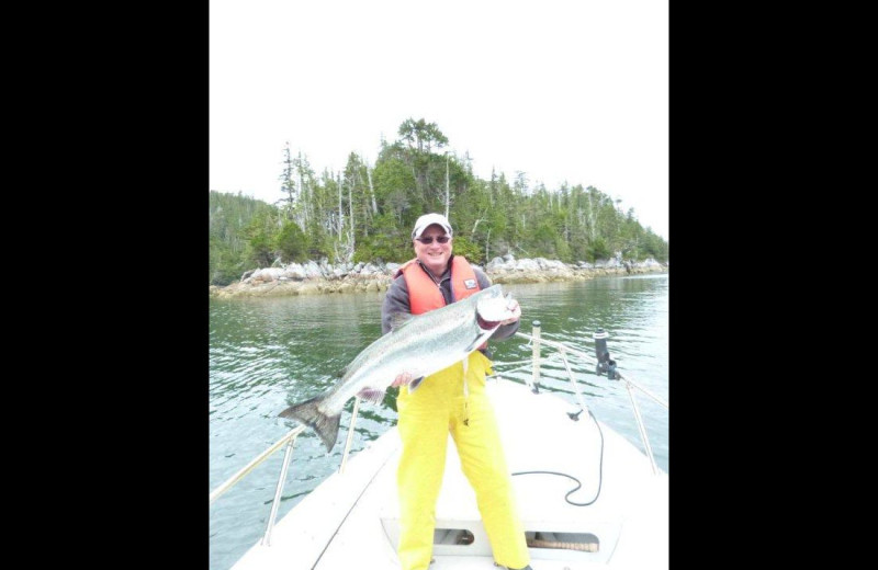 Fishing at Black Gold Lodge