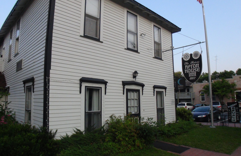 Exterior view of Historic Afton House Inn.