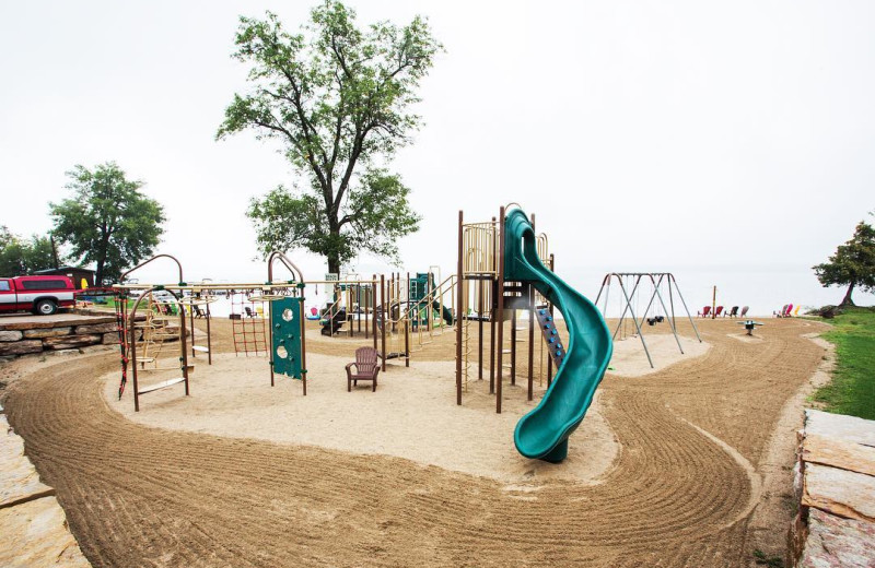 Playground at Great Blue Resorts- McCreary's Beach Resort.