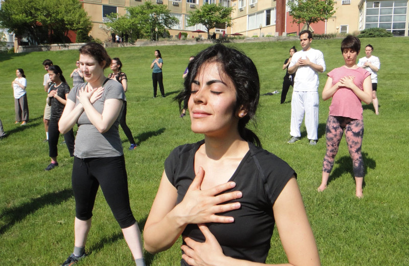 Wellness Class at Honor's Haven Retreat & Conference