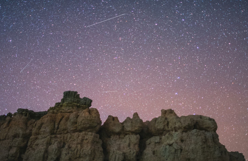 Starry sky at Stone Canyon Inn.