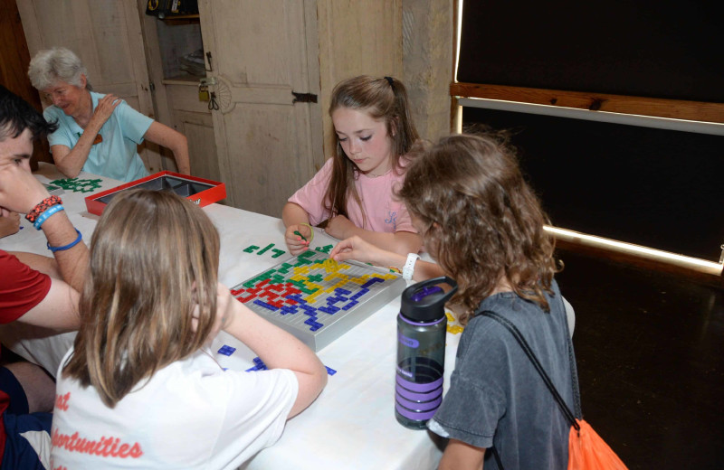 Games at Camp Balcones Spring.