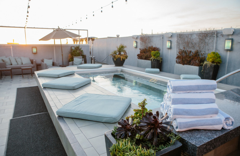 Outdoor pool at Shade Hotel.