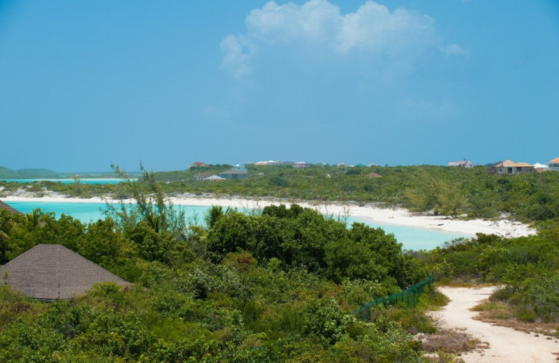 Beach at Villa Turquesa.