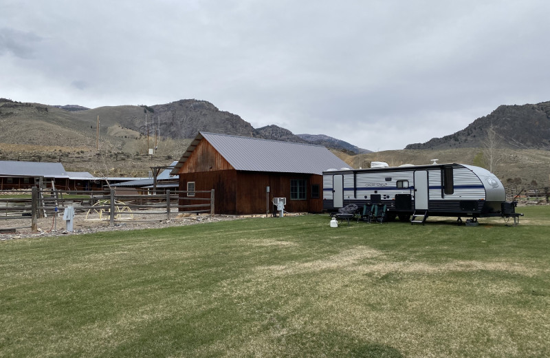 RV campground at May Family Ranch.