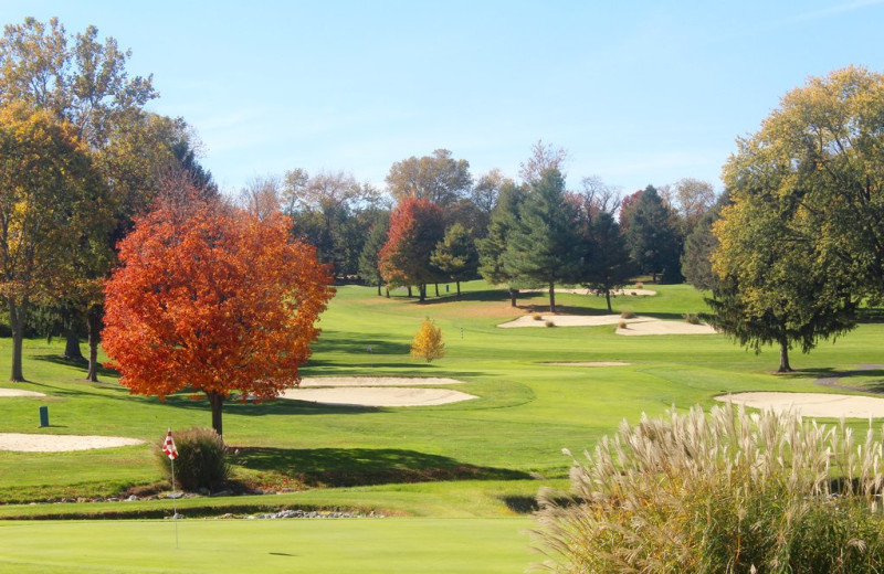 Golf course at Lancaster DoubleTree Resort by Hilton.