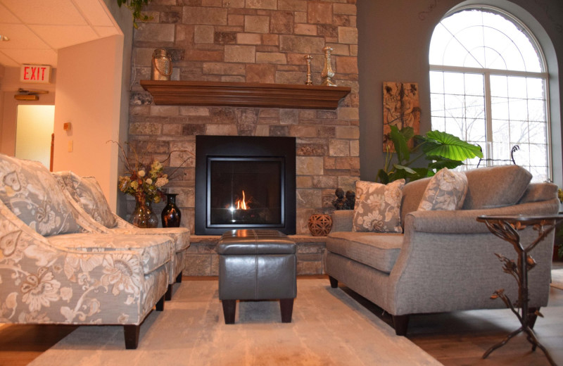 Lobby at Stone Gate Inn.