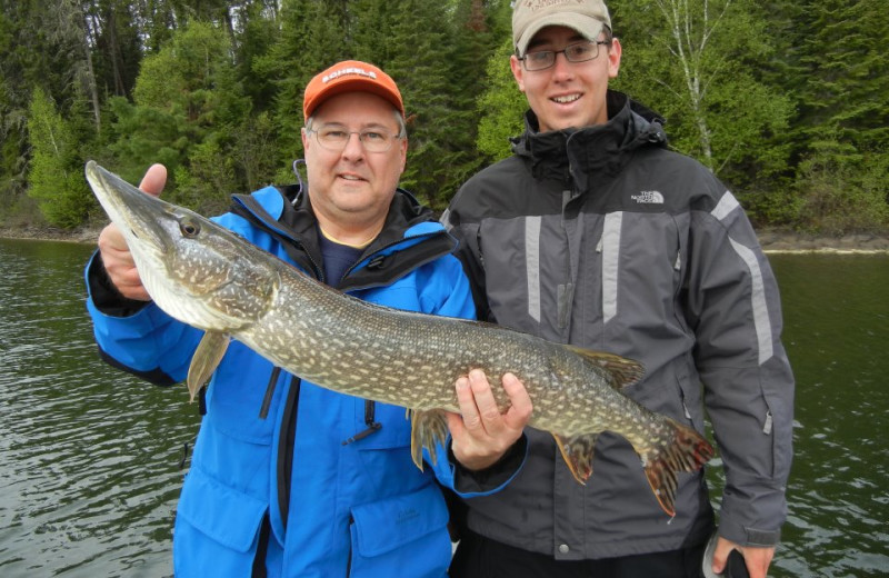 Fishing at Andy Myers Lodge