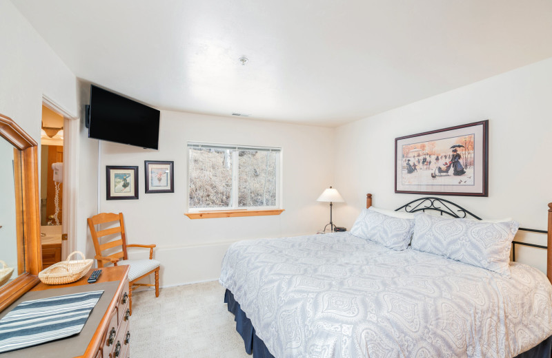 Rental bedroom at Accommodations in Telluride.