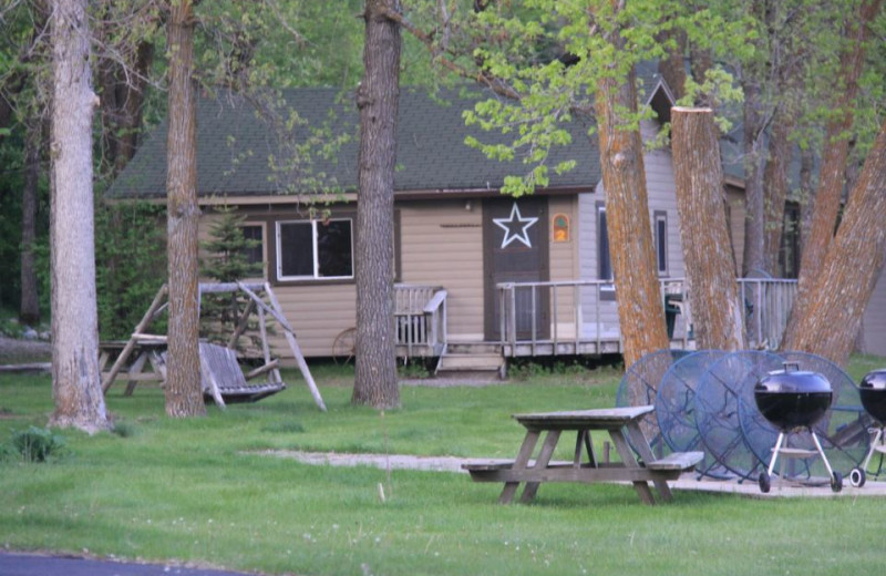 Cabin Exterior at Royal Starr Resort