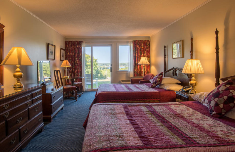 Guest room at Cod Cove Inn.