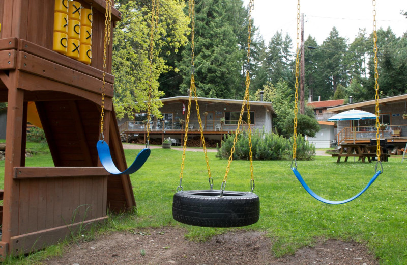 Playgrounds at Blue Vista Resort.