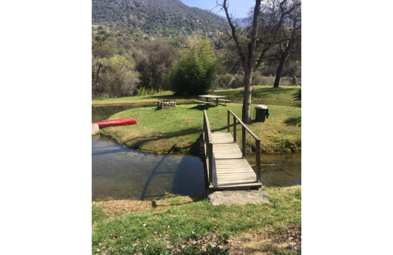 Bridge at Lake Elowin Resort.