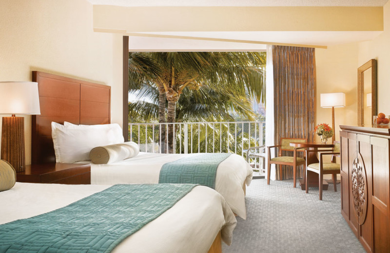 Guest room at Atlantis, Paradise Island - Coral Towers.