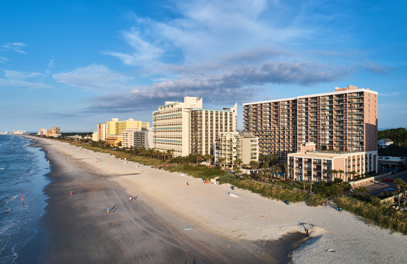Exterior view of Long Bay Resort.