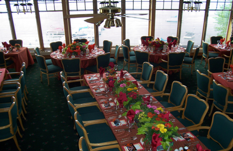 Wedding reception at The Geneva Inn.