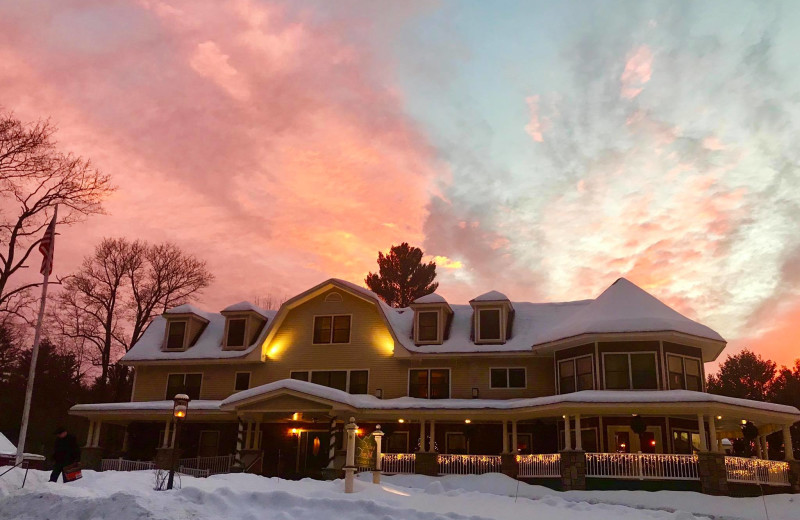 Winter at The Inn at Thorn Hill & Spa.