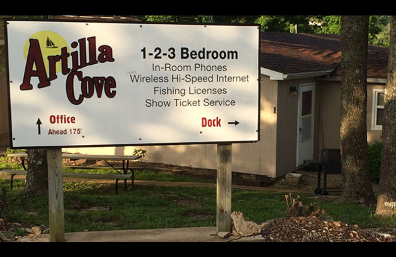 Welcome to Artilla Cove Resort.