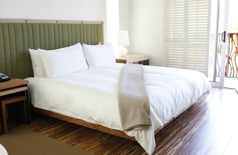 Guest room at h2hotel.