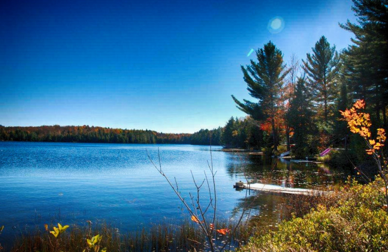 Lake view at Bonnie Lake Resort.