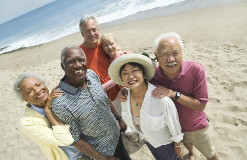 Couples at Edison Beach House.