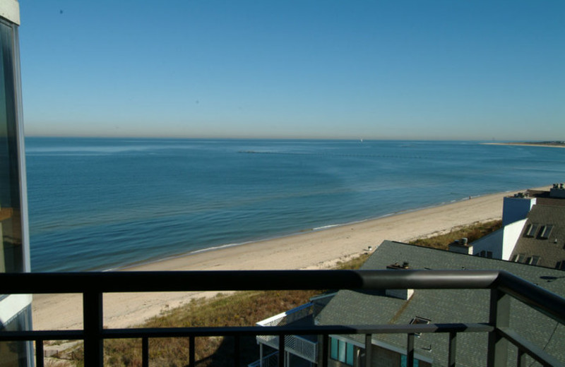 Ocean view at Virginia Beach Resort Hotel.