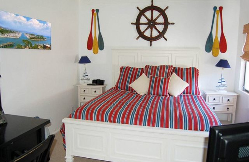 Rental bedroom at Capistrano Realty.